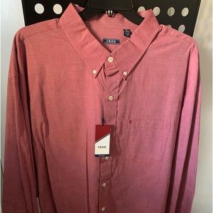 Men’s long sleeve casual button down shirt brand new!
